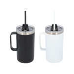 TERMO CON POPOTE EVANTS BLANCO TMPS 153 B (ACERO INOXIDABLE / PLÁSTICO) - Image 2