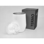 TERMO PARA SUBLIMAR BLANCO TMPS 163 B (ACERO INOXIDABLE / PLÁSTICO) - Image 4