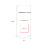 TERMO DE VIDRIO NANKIN CAFE TMPS 167 C (VIDRIO / PLÁSTICO / ACERO INOXIDABLE) - Image 7