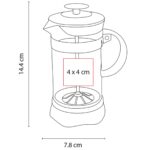 PRENSA FRANCESA COCKER NEGRO TMPS 170 N (VIDRIO / PLÁSTICO / ACERO INOXIDABLE) - Image 7