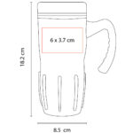 TERMO TURBO COFFEE PLATA TMPS 19. (ACERO INOXIDABLE / PLÁSTICO) - Image 3
