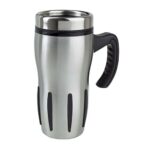 TERMO TURBO COFFEE PLATA TMPS 19. (ACERO INOXIDABLE / PLÁSTICO)