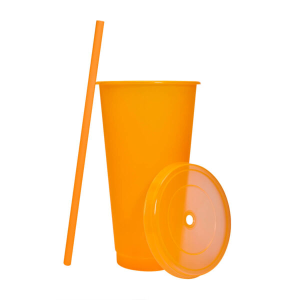 VASO JAS NARANJA TMPS 744 O (PLÁSTICO) - Imagen 2