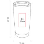 TERMO YUKSHIN AZUL CIELO TMPS 77 AC (ACERO INOXIDABLE / PLÁSTICO) - Image 2