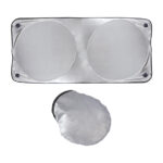 PARASOL 150X70CM OVALLE TXA3566 PLATA (POLIÉSTER / A020214 /  ARTICULOS PROMOCIONALES)