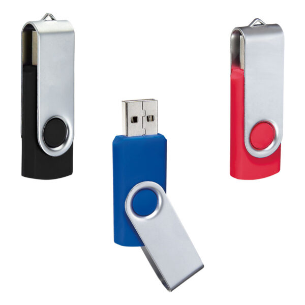 USB SELWIN 16 GB AZUL USB 231 A (METAL / RUBBER) - Imagen 3