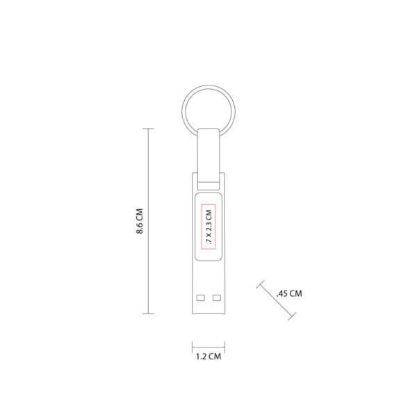 USB 16 GB NEGRO USB 333 N (METAL / RUBBER) - Imagen 4