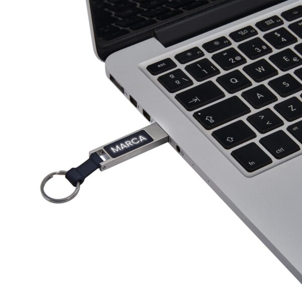 USB 16 GB NEGRO USB 333 N (METAL / RUBBER) - Imagen 3