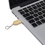 USB INFIS BEIGE USB 334 BE (MADERA / METAL) - Image 3