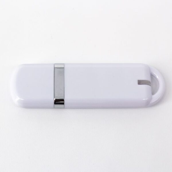 MEMORIA USB LUXURY CURVE 8GB (USB002-U) BLANCO