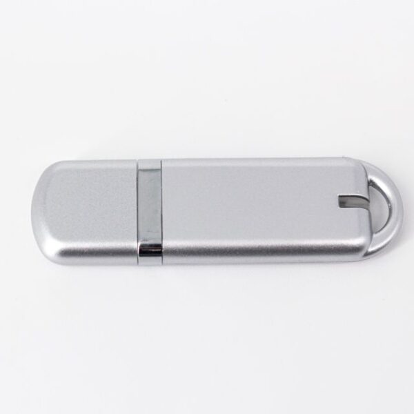 MEMORIA USB LUXURY CURVE 8GB (USB002-U) PLATA