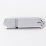 MEMORIA USB LUXURY CURVE 8GB (USB002-U) PLATA