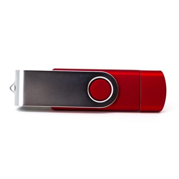 MEMORIA LONDON OTG 4GB (USB017-U) ROJO