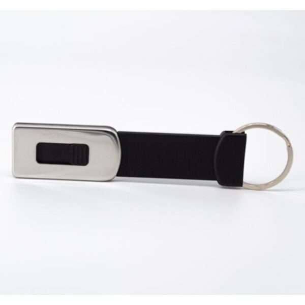 MEMORIA USB LLAVERO SLIM 4GB (USB018-U) NEGRO