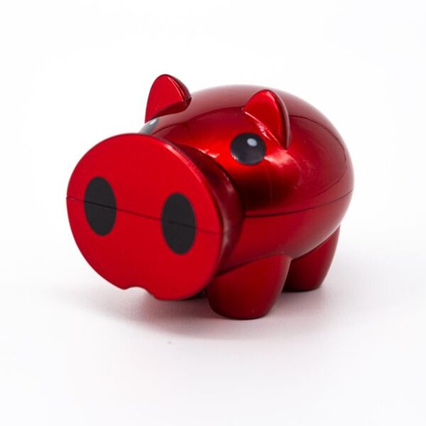 MEMORIA USB PUERQUITO 8GB (USB021-U) ROJO