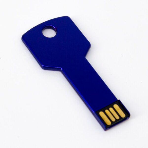 MEMORIA USB LLAVE TRADICIONAL 4GB (USB040-U) AZUL