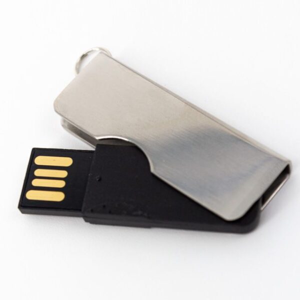 MEMORIA USB SWISS 4GB (USB044-U) NEGRO