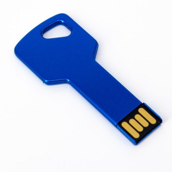 MEMORIA USB LLAVE CUADRA 8GB (USB046-U) AZUL