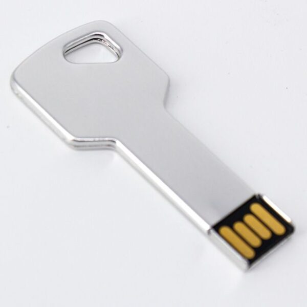 MEMORIA USB LLAVE CUADRA 8GB (USB046-U) PLATA