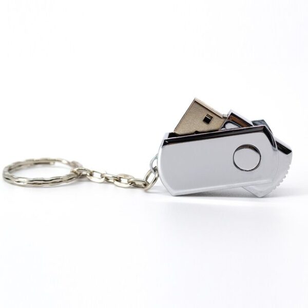 MEMORIA USB IRON MINI 8GB (USB075-U) PLATA - Imagen 2