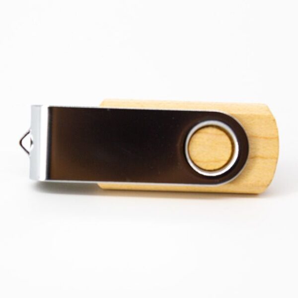 MEMORIA USB CLIP 8GB (USB066-U) MADERA - Imagen 2