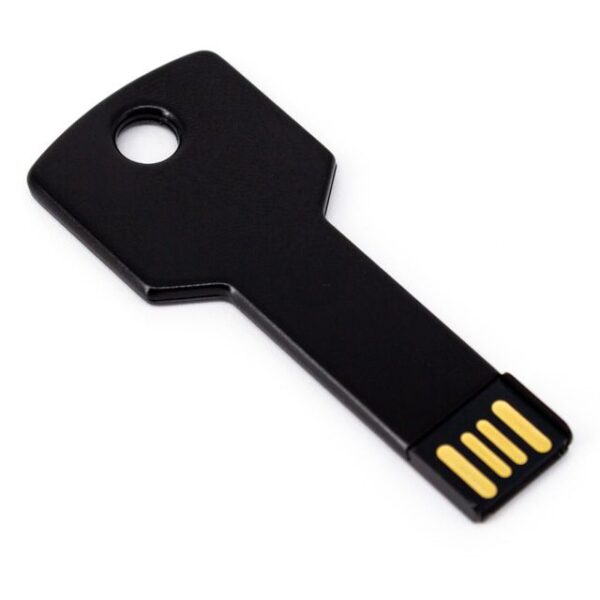 MEMORIA USB LLAVE TRADICIONAL 8GB (USB069-U) NEGRO