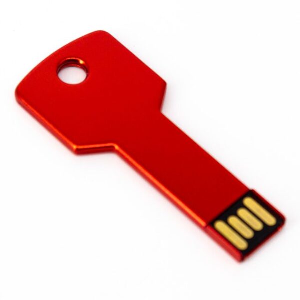 MEMORIA USB LLAVE TRADICIONAL 8GB (USB069-U) ROJO