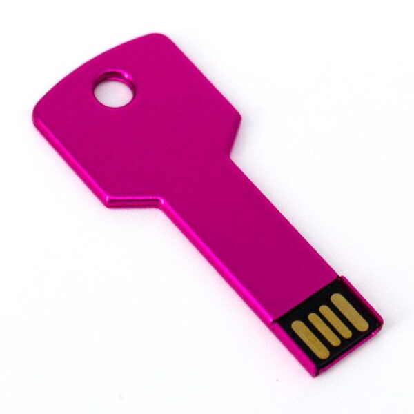 MEMORIA USB LLAVE TRADICIONAL 8GB (USB069-U) ROSA