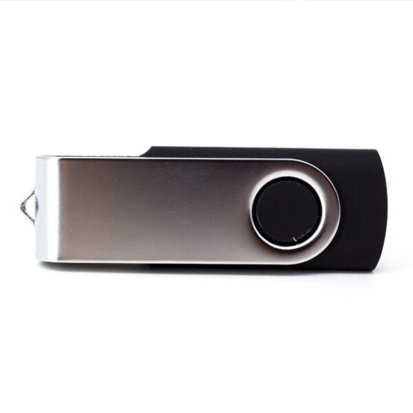 MEMORIA USB LONDON GIRATORIA 64GB (USB400-U) NEGRO - Imagen 4