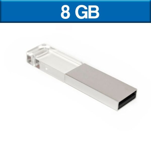 MEMORIA USB POCKET 8GB M USB LED D LED M M P A T I C V USB G W M OS L (USB098-U) AZUL