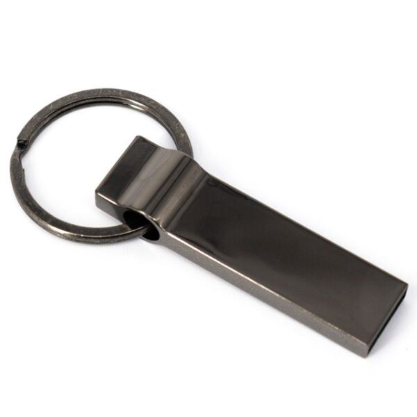 MEMORIA USB PLATINUM 8GB (USB099-U) CROMO NEGRO