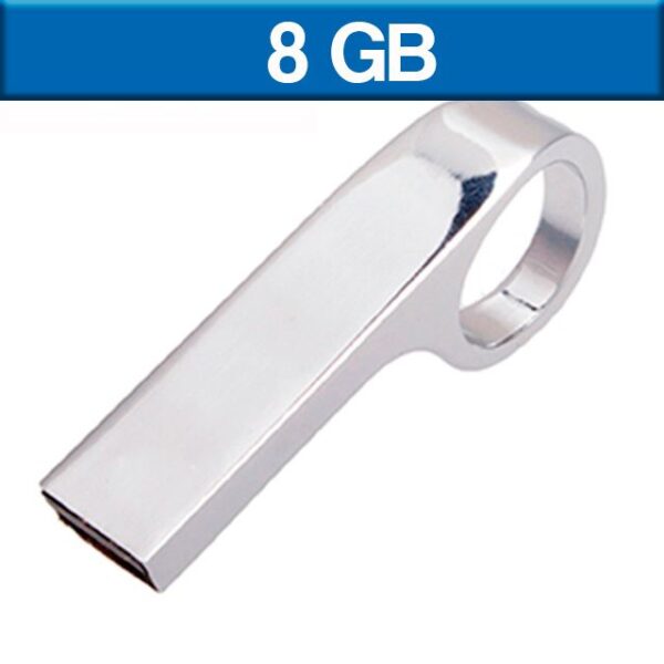 MEMORIA USB SOCCER 8GB (USB115-PL-U) PLATA