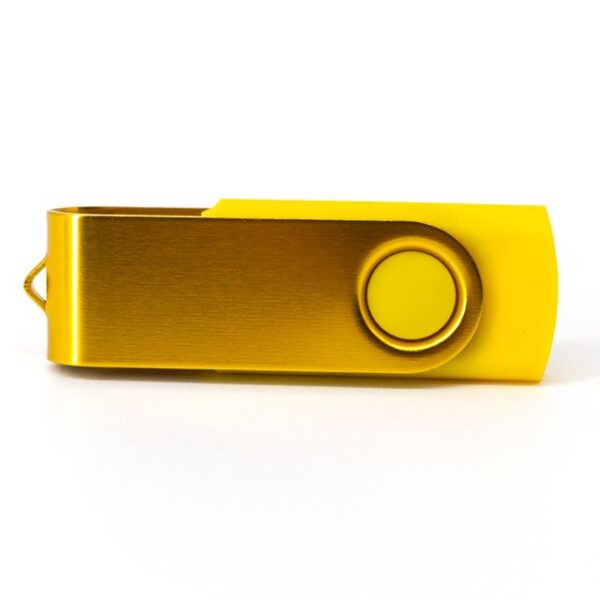 MEMORIA USB LONDON FULL COLOR 16GB (USB200-U) AMARILLO