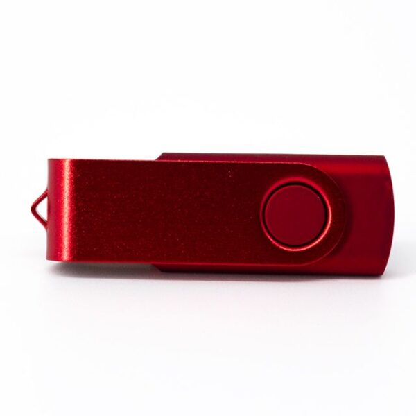 MEMORIA USB LONDON FULL COLOR 16GB (USB200-U) ROJO