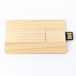 MEMORIA USB WOOD CARD 8GB (USB212-U) NATURAL - Image 2