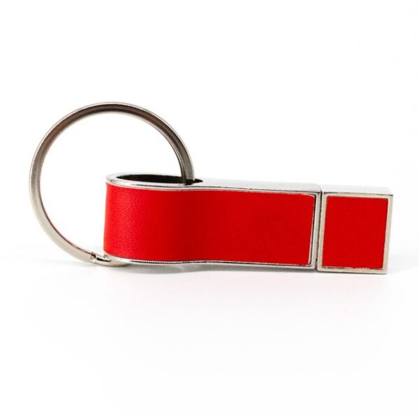 MEMORIA USB LLAVERO LUX 8GB (USB214-U) ROJO