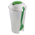 VASO PARA ENSALADA ANTARA VEP4302 VERDE (PLÁSTICO / A040276 /  ARTICULOS PROMOCIONALES)
