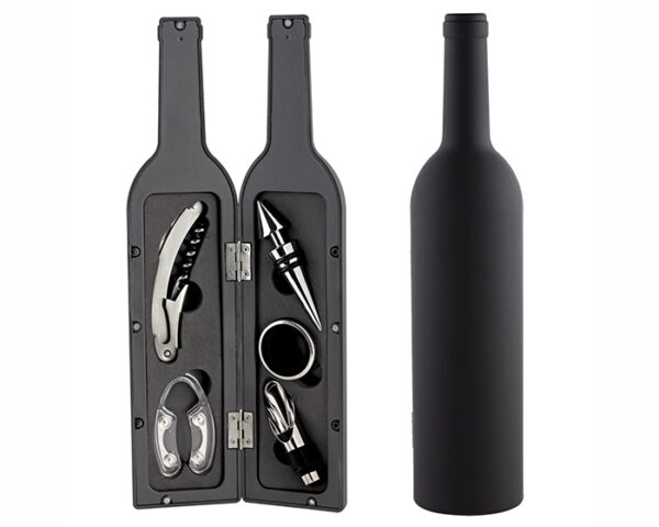 ACCESORIO P/VINO 5 PIEZAS SANTA RITA VIN4086 (Plástico / Acero inoxidable)
