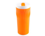 VASO TERMICO DE DOBLE PARED DE 600 ML. TED VST3946 NARANJA (PLÁSTICO PP / A040240 /  ARTICULOS PROMOCIONALES)