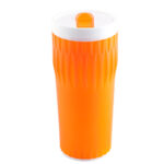 VASO TERMICO DE DOBLE PARED DE 600 ML. TED VST3946 NARANJA (PLÁSTICO PP / A040240 /  ARTICULOS PROMOCIONALES)