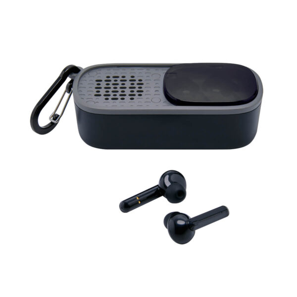 BOCINA CON EARBUDS NEGRO Z 1260 N (PLÁSTICO) - Imagen 2