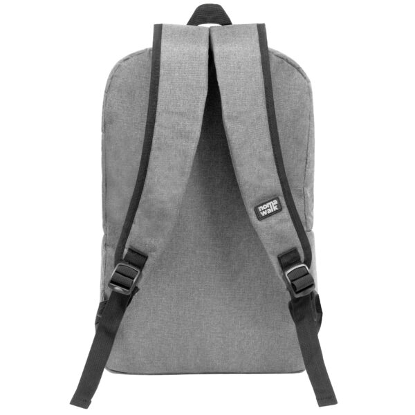 MOCHILA CITY GRIS CLARO (K6) - Imagen 2