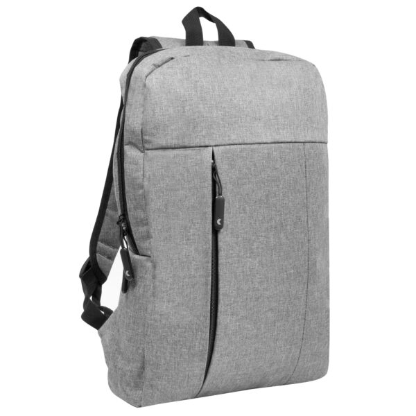 MOCHILA CITY GRIS CLARO (K6) - Imagen 4