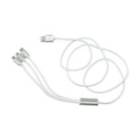 CABLE CON ADAPTADORES "MADISON" (EC736 BLANCO) - Image 3