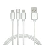 CABLE CON ADAPTADORES "MADISON" (EC736 BLANCO) - Image 4