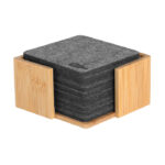 POSAVASOS DE RPET "KOSTER" (T683 GRIS) - Image 2