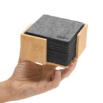 POSAVASOS DE RPET "KOSTER" (T683 GRIS) - Image 7