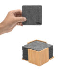 POSAVASOS DE RPET "KOSTER" (T683 GRIS) - Image 8