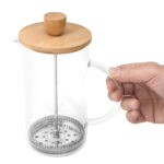 CAFETERA PRENSA FRANCESA "BAMBCOFFEE" (T633 TRANSPARENTE) - Image 4