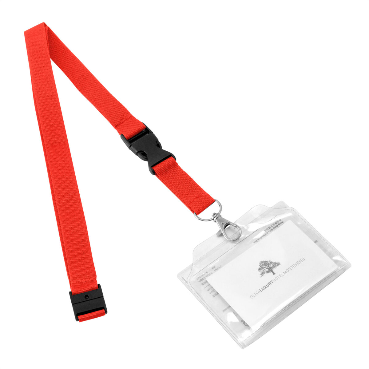 PORTA GAFETE "YARDY" (T659 ROJO) - Image 3